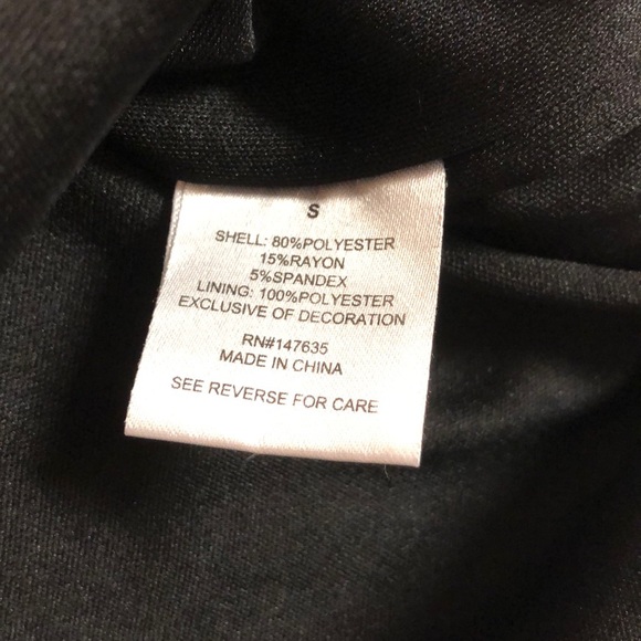 Romeo and Juliet Couture Black Sequined Skirt - Picture 5 of 5